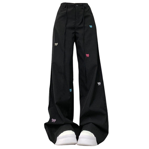 Boogzel Apparel Coquette Aesthetic Bow Pants