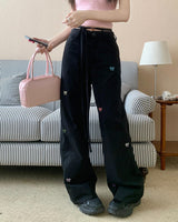 Boogzel Apparel Coquette Aesthetic Bow Pants, view 5