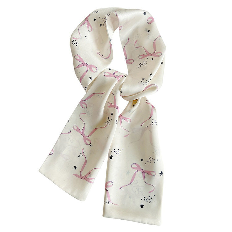 Boogzel Apparel Coquette Aesthetic Bow Print Scarf
