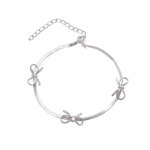Boogzel Apparel Coquette Aesthetic Bows Bracelet