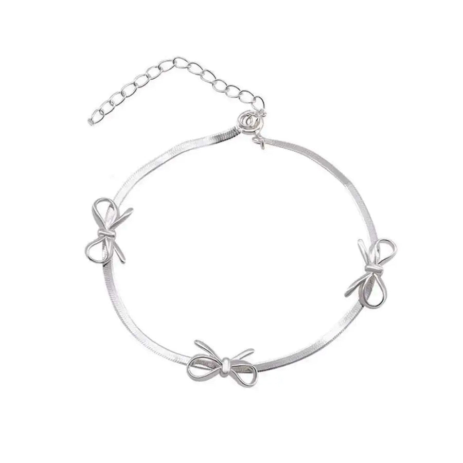 Boogzel Apparel Coquette Aesthetic Bows Bracelet