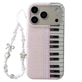 Boogzel Apparel Coquette Aesthetic Piano Key iPhone Case, view 5