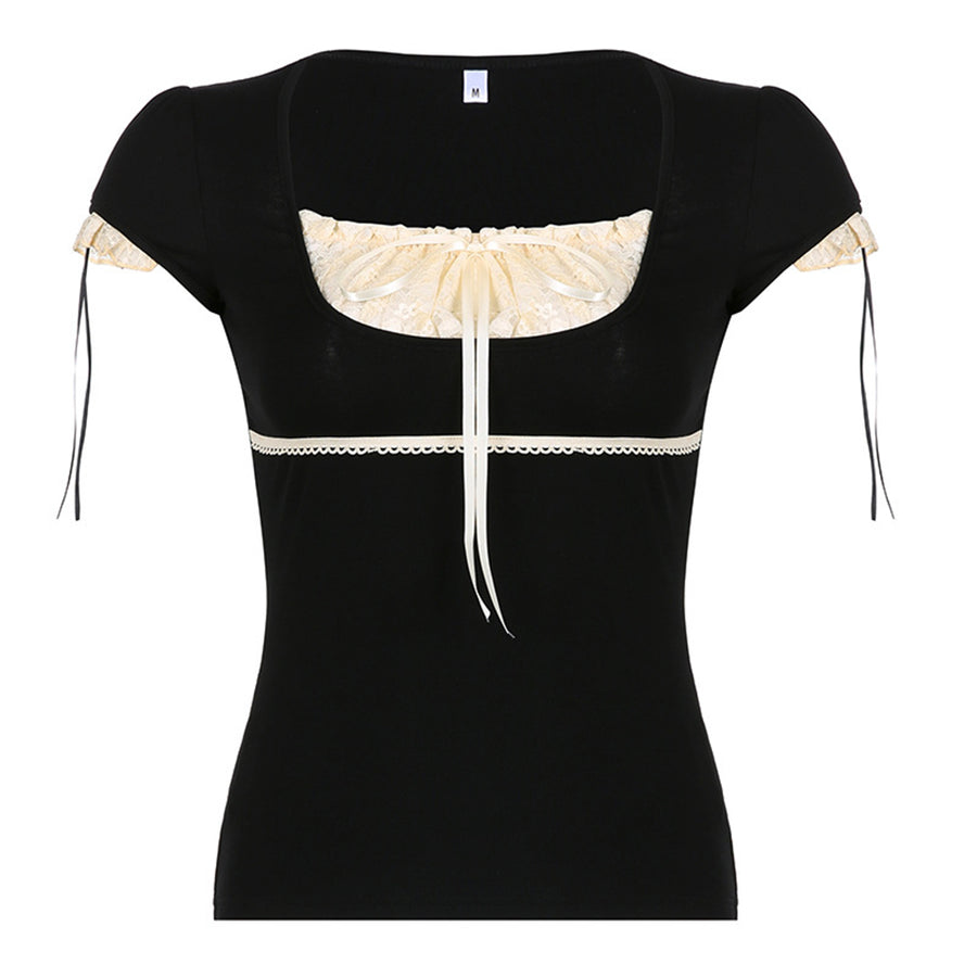 Boogzel Apparel Coquette Aesthetic Ruched Top