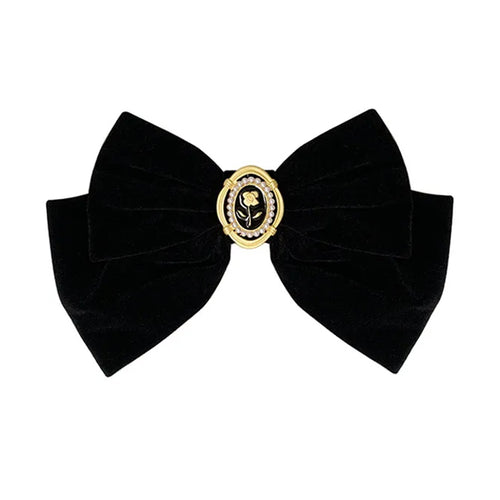 Boogzel Apparel Coquette Aesthetic Velvet Hair Bow
