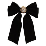Boogzel Apparel Coquette Aesthetic Velvet Hair Bow, view 6