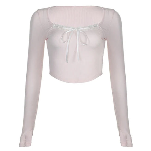 Boogzel Apparel Coquette Baby Bow Pink Top