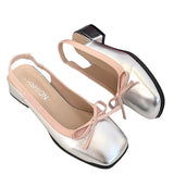 Boogzel Apparel Coquette Bow Ballet Sandals, view 2