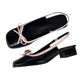 Boogzel Apparel Coquette Bow Ballet Sandals, view 3