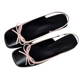 Boogzel Apparel Coquette Bow Ballet Sandals, view 4