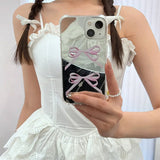 Boogzel Apparel Coquette Bow IPhone Case, view 4