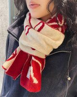 Boogzel Apparel Coquette Bow Knit Scarf, view 3