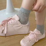 Boogzel Apparel Coquette Bow Print Socks, view 4