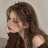 Boogzel Apparel Coquette Bow Ribbon Headband, view 2