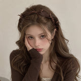 Boogzel Apparel Coquette Bow Ribbon Headband, view 3