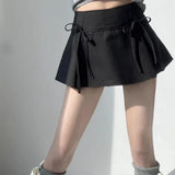 Boogzel Apparel Coquette Bows Pleated Mini Skirt, view 5
