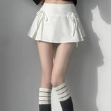Boogzel Apparel Coquette Bows Pleated Mini Skirt, view 6