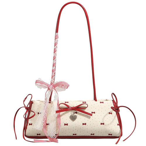 Boogzel Apparel Coquette Charm Bow Shoulder Bag