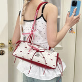 Boogzel Apparel Coquette Charm Bow Shoulder Bag, view 3