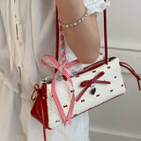 Boogzel Apparel Coquette Charm Bow Shoulder Bag, view 5