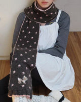 Boogzel Apparel Coquette Dream Knit Scarf, view 3