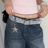 Boogzel Apparel Coquette Girl Lace Belt, view 3