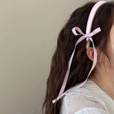 Boogzel Apparel Coquette Girl Ribbon Bow Headband, view 3