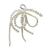 Boogzel Apparel Coquette Pearl Bow Shoe Charms, view 5
