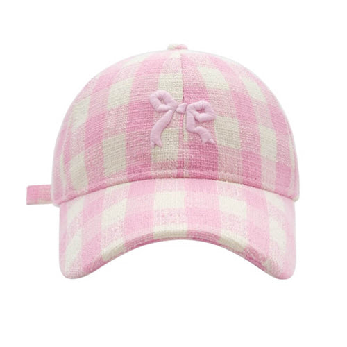 Boogzel Apparel Coquette Picnic Gingham Cap