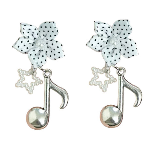 Boogzel Apparel Coquette Polka Dot Earrings