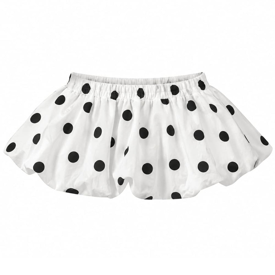 Boogzel Apparel Coquette Polka Dot Peplum