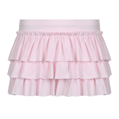 Boogzel Apparel Coquette Ruffled Mini Skort