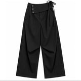 Boogzel Apparel Corporate Girl Asymmetric Pinstripe Pants, view 6