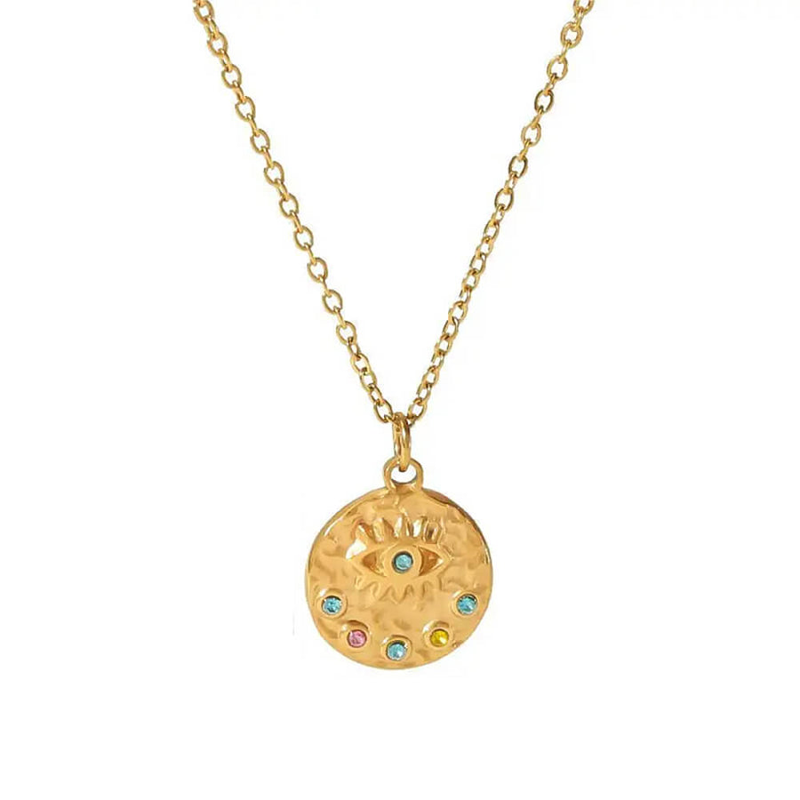 Boogzel Apparel Cosmic Energy Coin Necklace