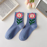 Boogzel Apparel Cottage Dreams Floral Socks, view 5