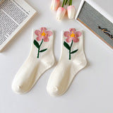 Boogzel Apparel Cottage Dreams Floral Socks, view 6