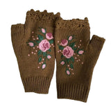 Boogzel Apparel Cottagecore Crochet Fingerless Gloves, view 5