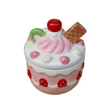 Boogzel Apparel Cottagecore Strawberry Cookies Ceramic Mug, view 3