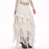 Boogzel Apparel Cotton Candy Ruffle Layered Skirt, view 2