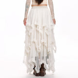 Boogzel Apparel Cotton Candy Ruffle Layered Skirt, view 4