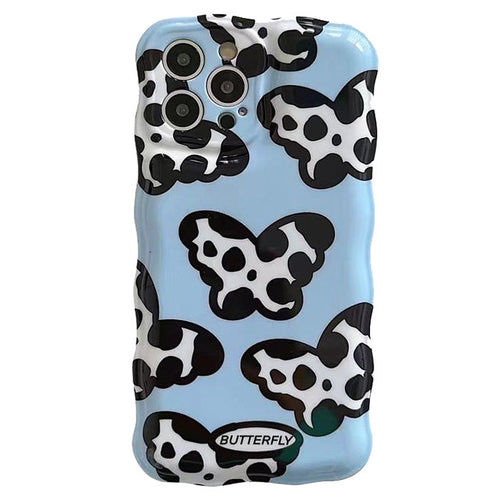 Boogzel Apparel Cow Butterflies iPhone Case