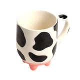 Boogzel Apparel Cow Ceramic Mug, view 2