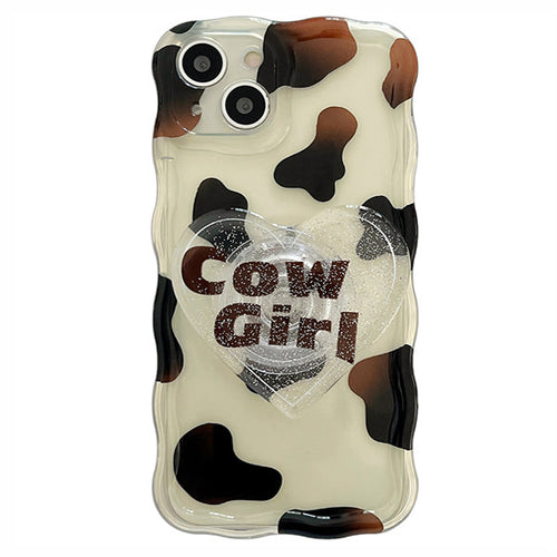 Boogzel Apparel Cow Girl iPhone Case