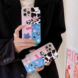 Boogzel Apparel Cow Print Aesthetic iPhone Case, view 2