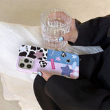 Boogzel Apparel Cow Print Aesthetic iPhone Case, view 4