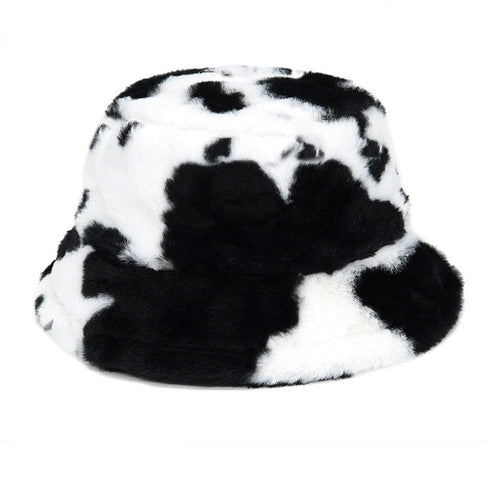 Boogzel Apparel Cow Print Bucket Hat