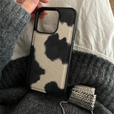 Boogzel Apparel Cow Print iPhone Case, view 3