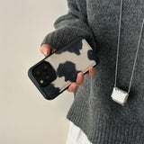 Boogzel Apparel Cow Print iPhone Case, view 4