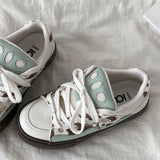 Boogzel Apparel Cow Print Skater Sneakers, view 5