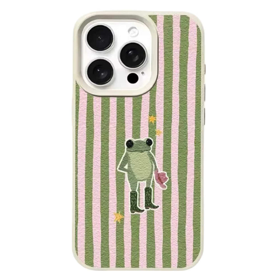 Boogzel Apparel Cowboy Frog iPhone Case