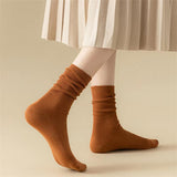 Boogzel Apparel Cozy Days Ribbed Crew Socks, view 6